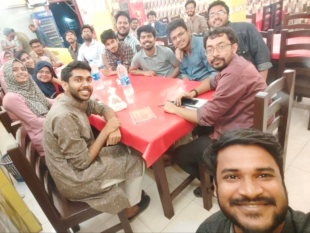 অমিত স্যার সবাইকে খাওয়াতে নিয়ে গিয়েছিল, পাশ করার কয়েক দিন পরই